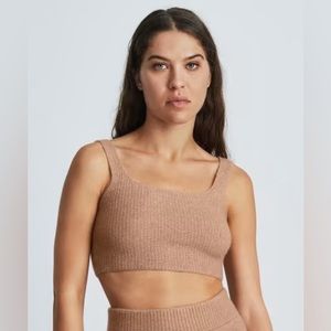 Everlane women’s cozy stretch tank in camel